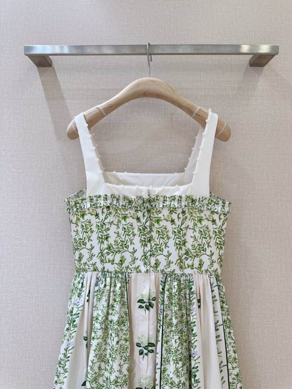 Agua by Agua Bendita Green Floral Print Slip Dress - Picture 5 of 7